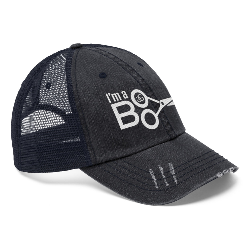 I'm a Boo Unisex Trucker Hat by Greg Gilmore