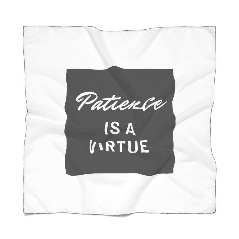 Patience is a Virtue Tie Up Head scarf