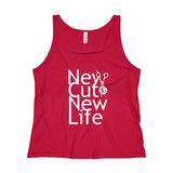 New Cut New Life Women's Relaxed Jersey Tank Top